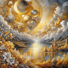 INSPIRAZIONS GREETING CARD Golden City